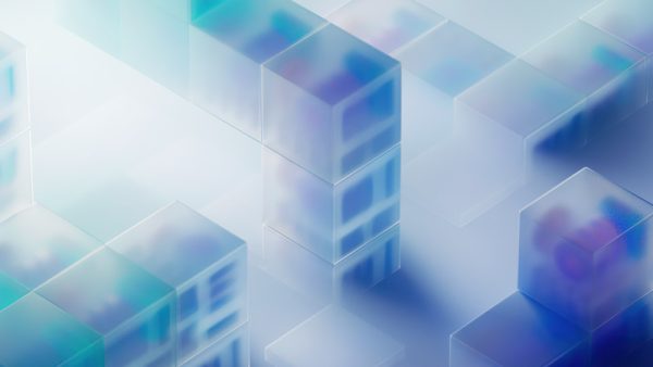 3D Background Blue Wallpaper