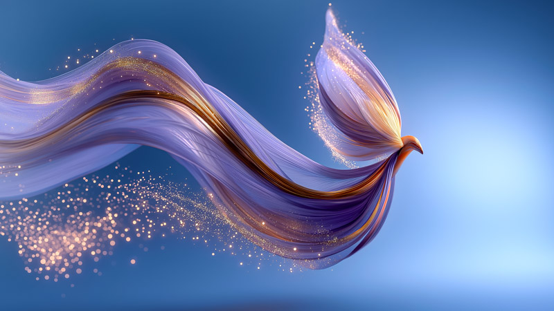 Abstract Bird Wallpaper