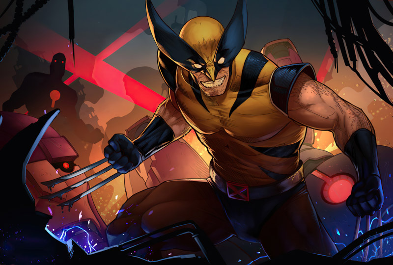 Angry Wolverine Comics Wolverine Superhero Marvel Comics Superhero Comics 3840X2590 Postercastle.Com Wallpaper