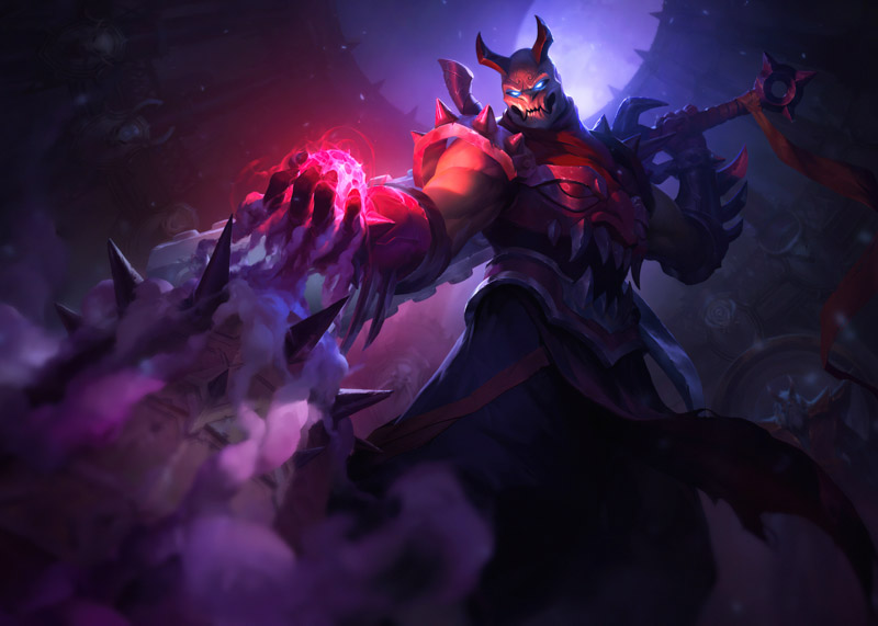 Blood Moon Shen Wallpaper