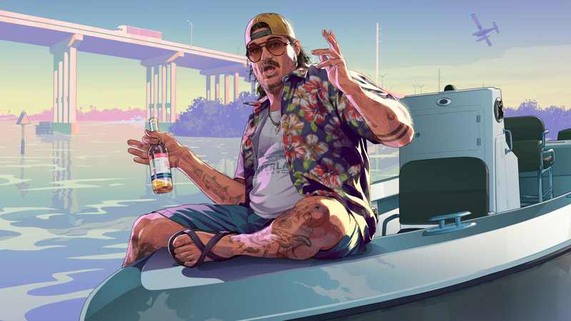 Cal Hampton GTA 6 Wallpaper