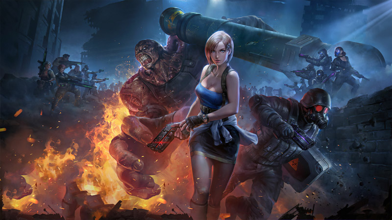 Card Game Raccoon City Pc Game Strategy Video Game Illustration 3840X2160 Postercastle.Com Wallpaper