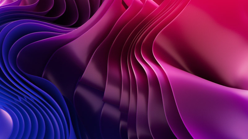 Colorful 3D Render Wallpaper