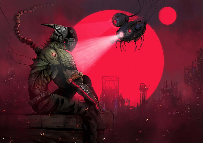 Design Red Art Entertainment Darkness 3840X2716 Postercastle.Com Wallpaper