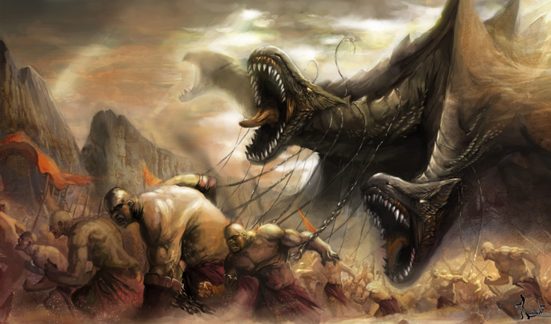 Extinction Battle Mythology Art Mural 11926X7016 Postercastle.Com Wallpaper