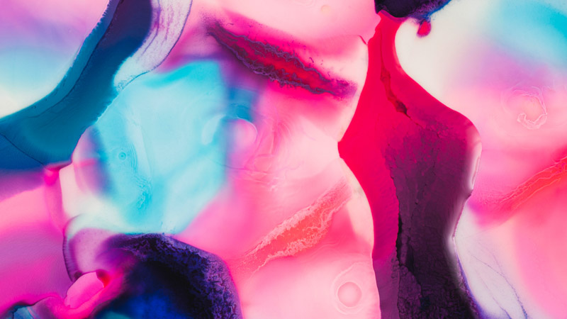 Fluid Art Pink Wallpaper
