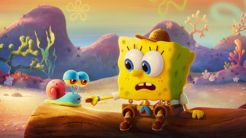 Gary Sponge Bob Squidward Spongebob Squarepants Nickelodeon 3840X2160 Postercastle.Com Wallpaper