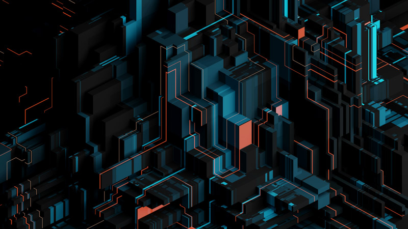 Geometric Abstract Wallpaper
