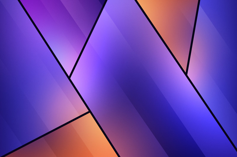 Geometric Gradient Wallpaper