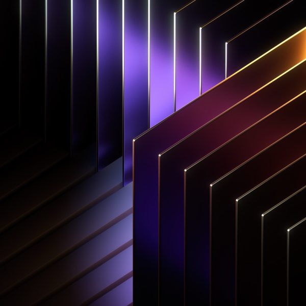 Geometric Purple Wallpaper