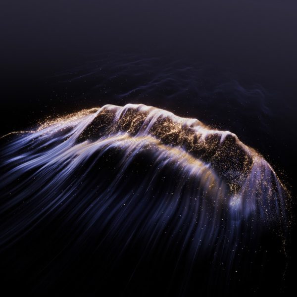 Glitter Particles Wallpaper