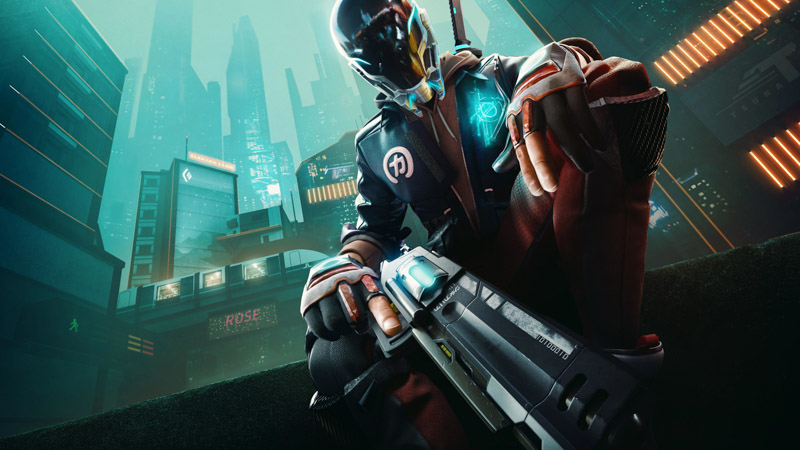 Hyper Scape Ubisoft Shooter Game Building Skyscraper 7680X4320 Postercastle.Com Wallpaper
