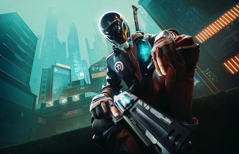 Hyper Scape Ubisoft Shooter Game Building Skyscraper 7840X5050 Postercastle.Com Wallpaper