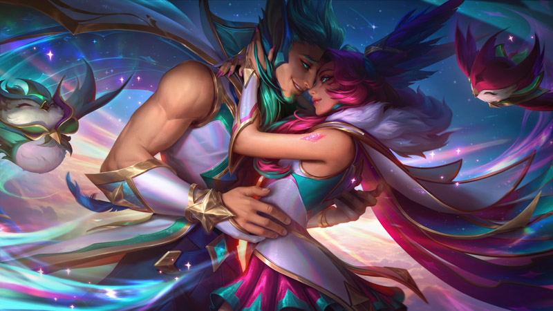 League Of Legends Xayah Rakan Wallpaper