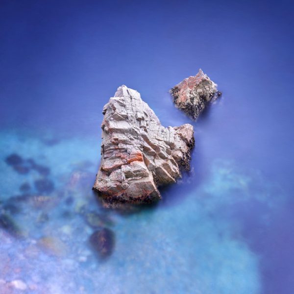 Macos Big Sur Seashore Rocks Stock Aesthetic 5K Wallpaper