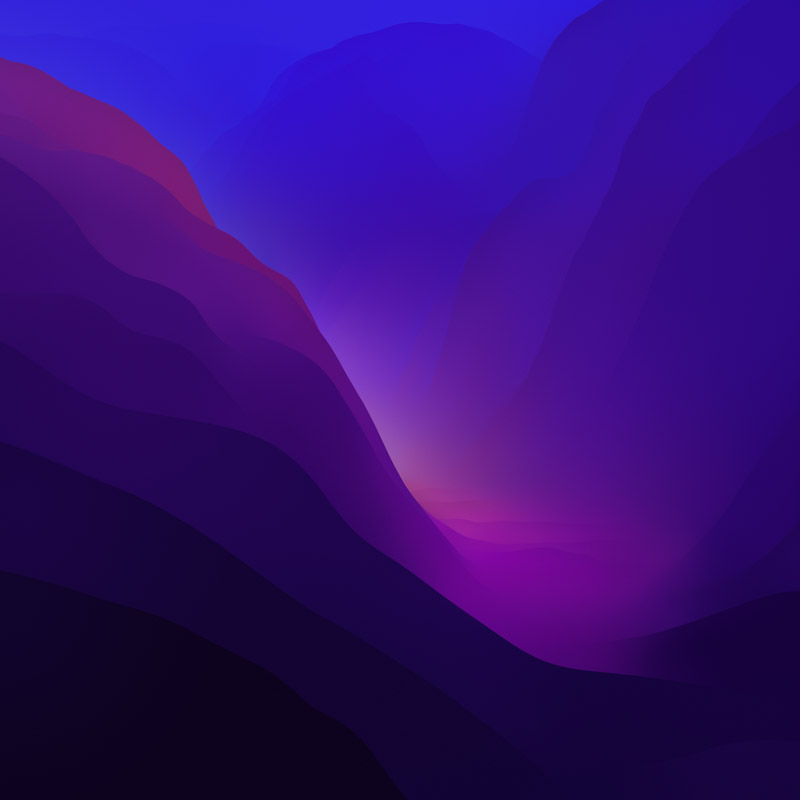 Macos Monterey Wwdc 21 Stock Dark Mode 5K Wallpaper