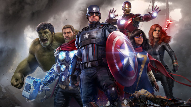 Marvels Avengers Marvel Superheroes Playstation 4 Wallpaper