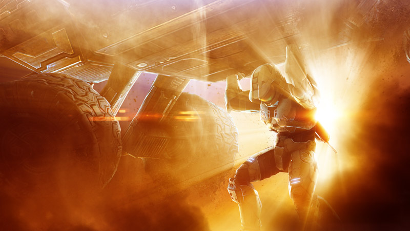 Master Chief Hold Wallpaper