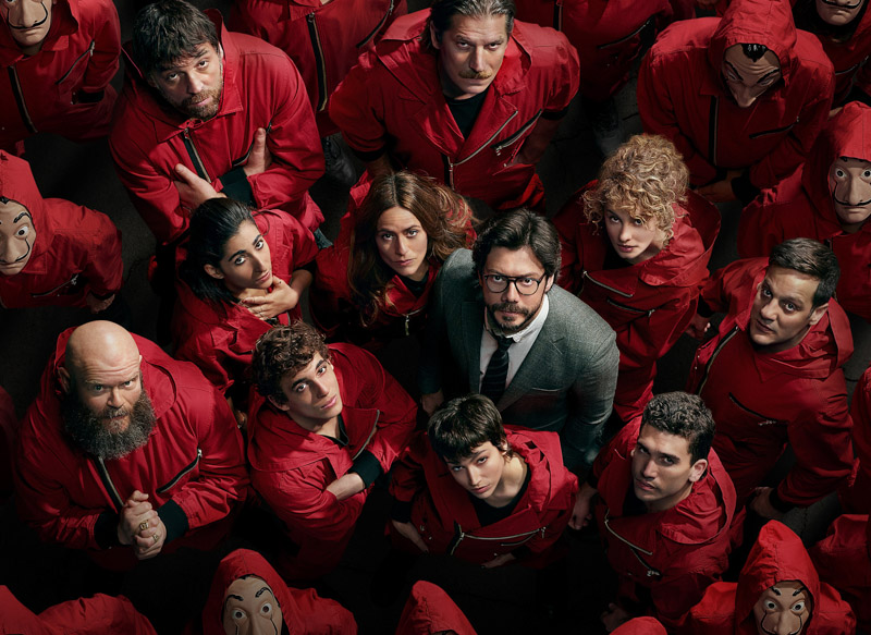 Money Heist Alvaro Wallpaper