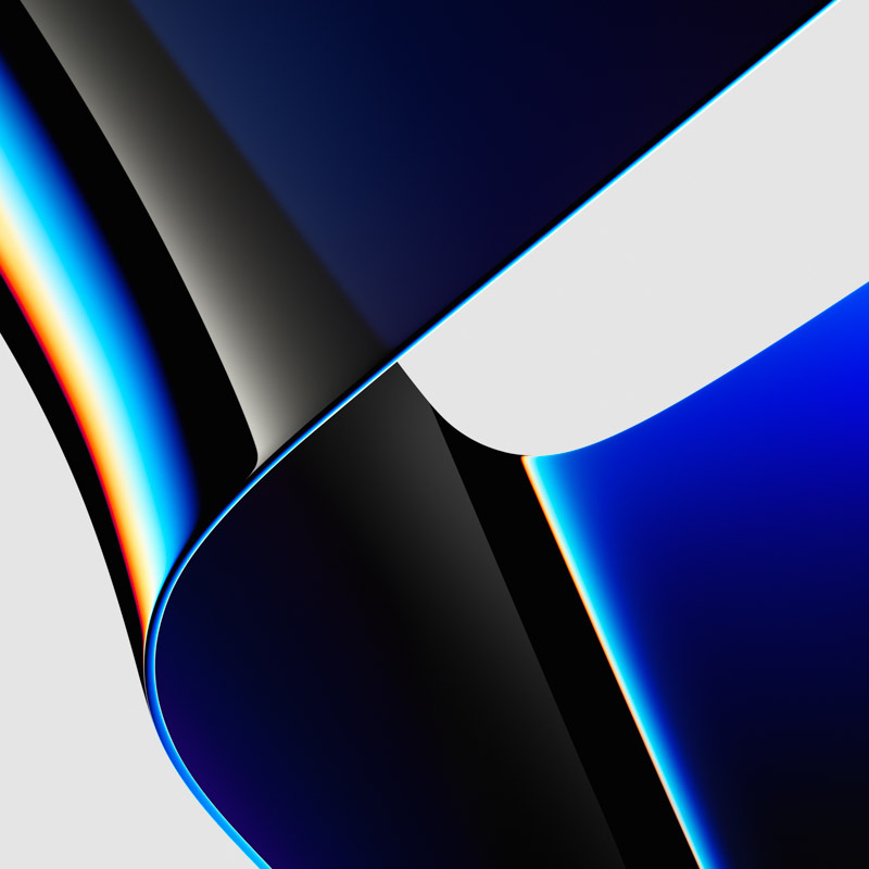 New 2021 Macbook Pro Chroma Blu Stock Wallpaper In Ultra Hd 6016X6016 Postercastle.Com Wallpaper