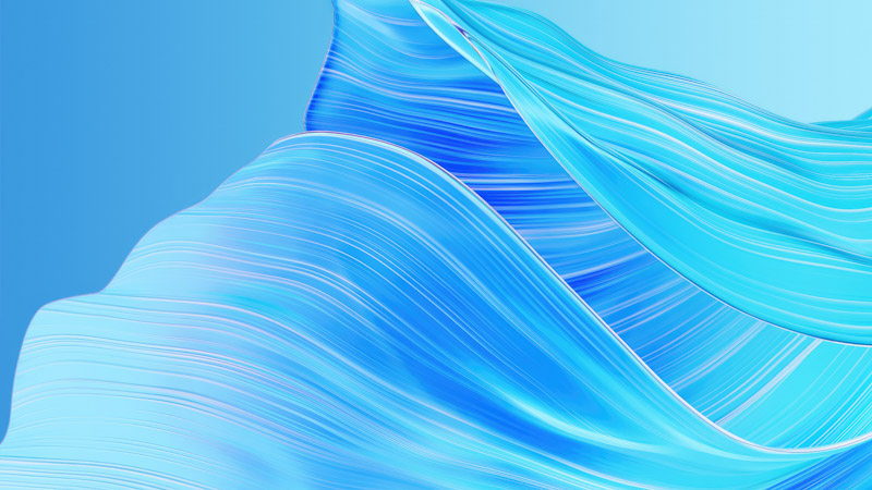 Oppo Blue Abstract Stock Wallpaper