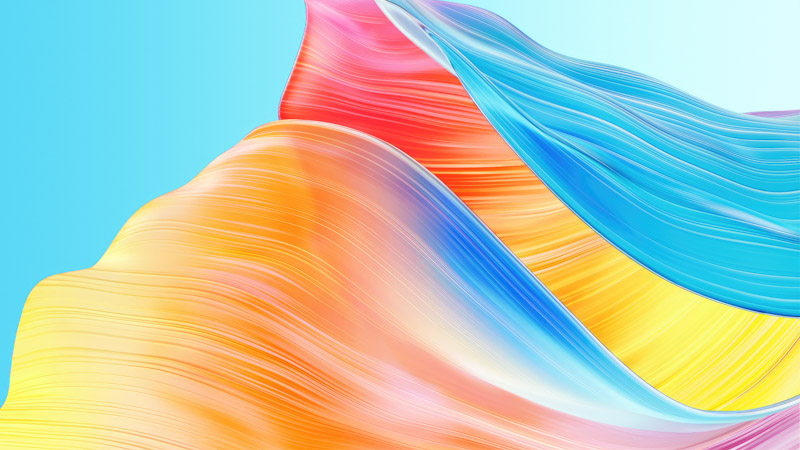 Oppo Stock Colorful Wallpaper