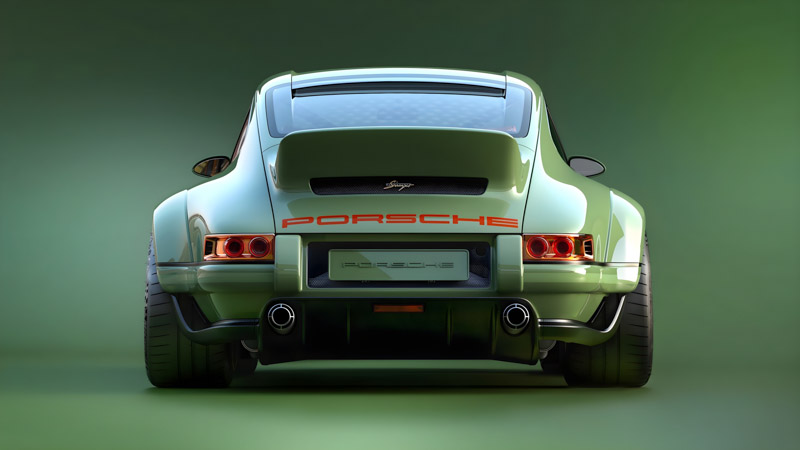 Porsche 964 Singer Porsche 911 Porsche 912 Porsche Cars 8000X4500 Postercastle.Com Wallpaper