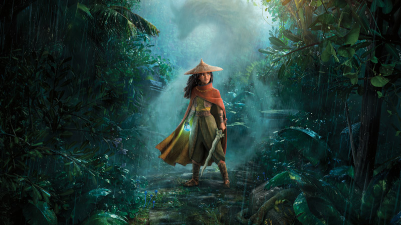 Raya And The Last Dragon Animation Adventure 2021 Movies Wallpaper