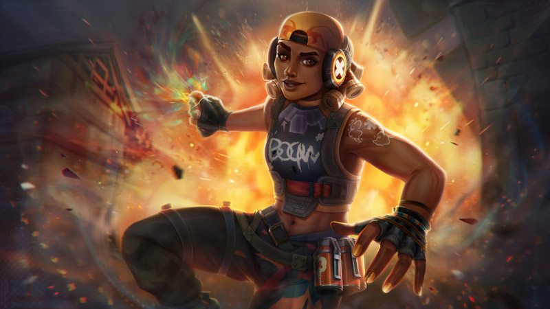 Raze Valorant Pc Games 2021 Wallpaper