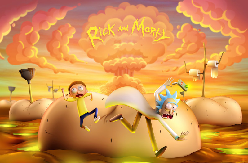 Rick And Morty TV Wallpaper