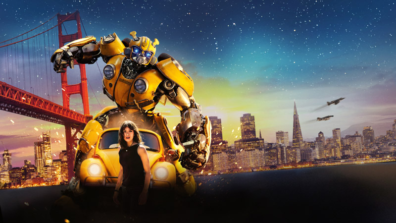 Robot Bumblebee Transformers Astronomical Object Space 8000X4500 Postercastle.Com Wallpaper