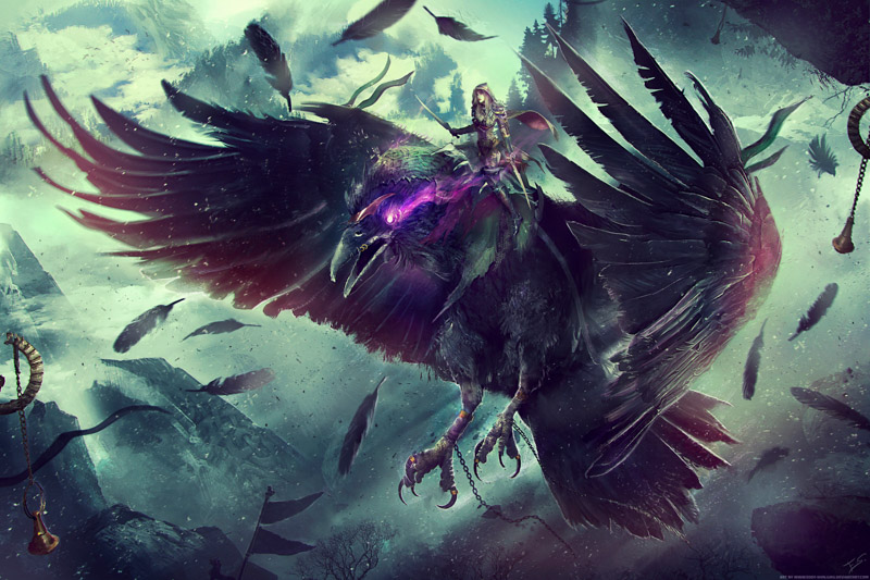 Rogue Class Mount World Of Warcraft Wallpaper