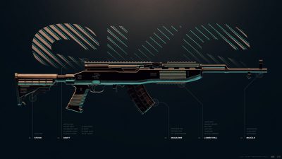 Sks Dmr Designated Marksman Rifle Pubg Mobile Wallpaper
