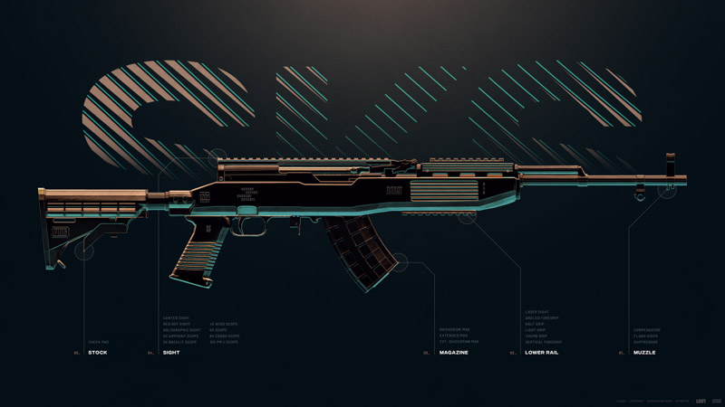 Sks Dmr Designated Marksman Rifle Pubg Mobile Wallpaper