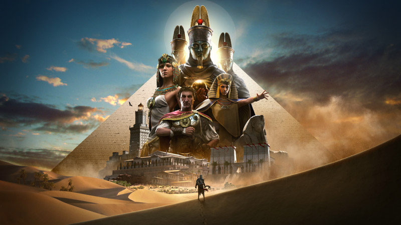 Sky Landscape Assassins Creed Origins Ubisoft Assassins 7680X4320 Postercastle.Com Wallpaper
