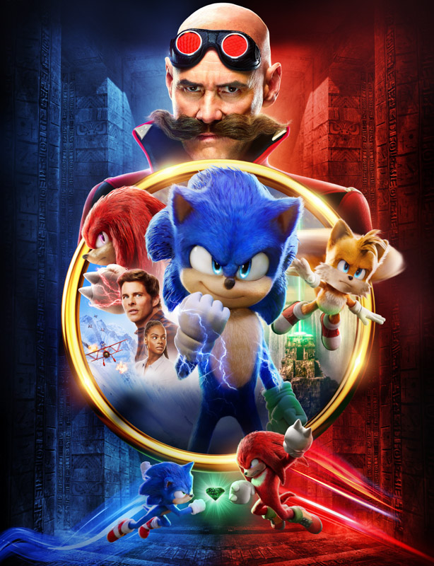 Sonic The Hedgehog 2 2022 Movies Jim Carrey James Marsden Wallpaper