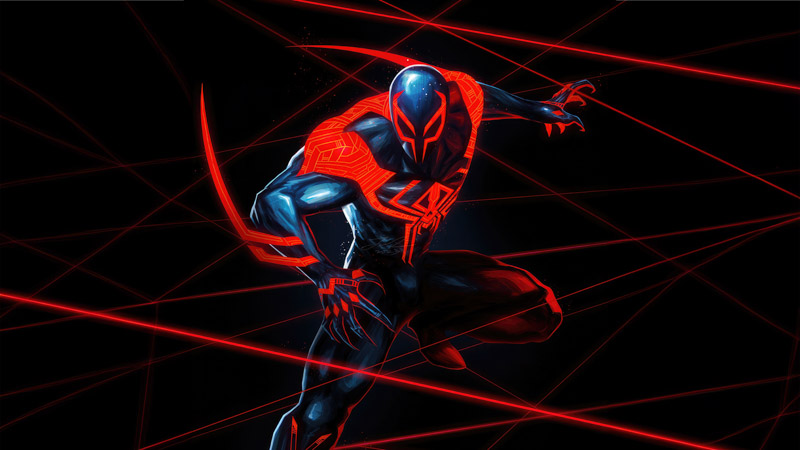 Spider Man 2099 Cgi Wallpaper