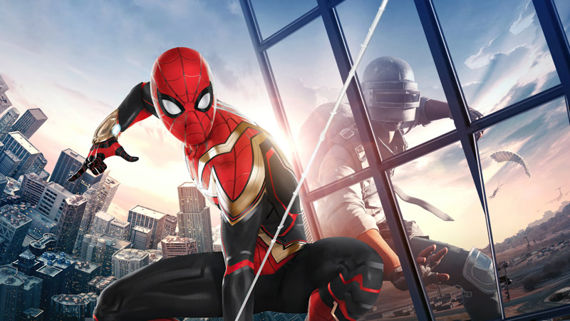 Spider Man Pubg Mobile 2022 Games 5K Wallpaper