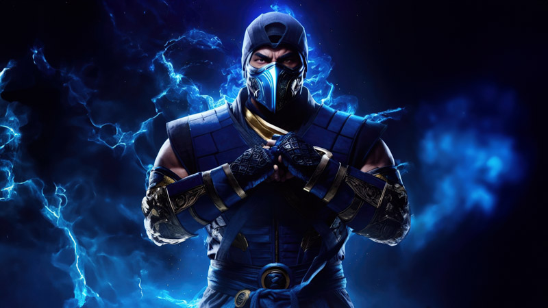Sub Zero 5K Mortal Wallpaper