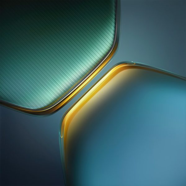 Teal Abstract Wallpaper