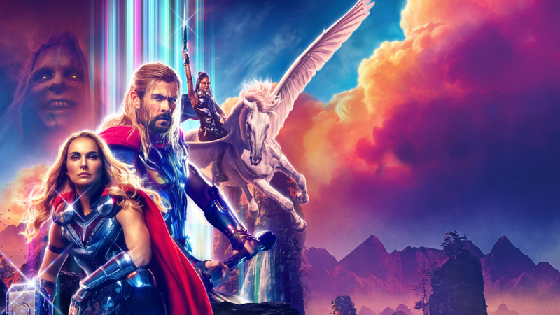 Thor Love And Thunder Chris Hemsworth As Thor Natalie Wallpaper