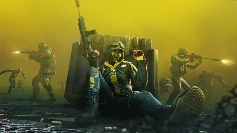 Tom Clancys Rainbow Six Extraction Spillover Dlc 2022 Games Wallpaper