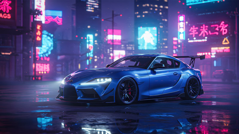 Toyota Gr Supra Wallpaper