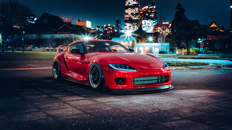 Toyota Supra A90 Wallpaper