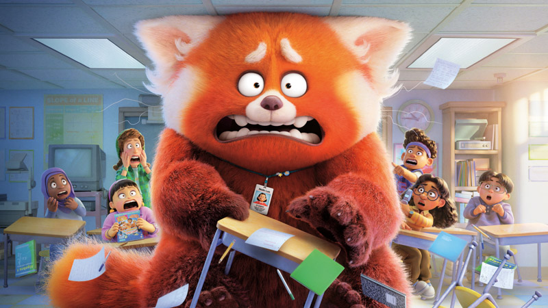 Turning Red 2022 Movies Pixar Animation Ming Lee Mei Lee Wallpaper