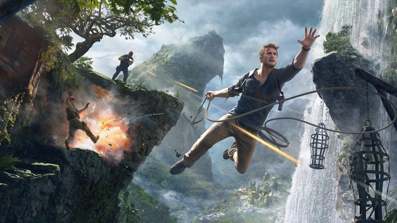 Uncharted 2 Among Thieves Xbox One Game Extreme Sport Video Games 7680X4320 Postercastle.Com Wallpaper