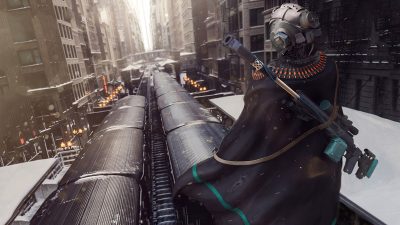 Urban Sniper Art Art Science Fiction Work Of Art Artist 3840X2160 Postercastle.Com Wallpaper