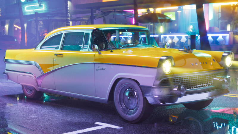 Vintage Car GTA 6 Wallpaper