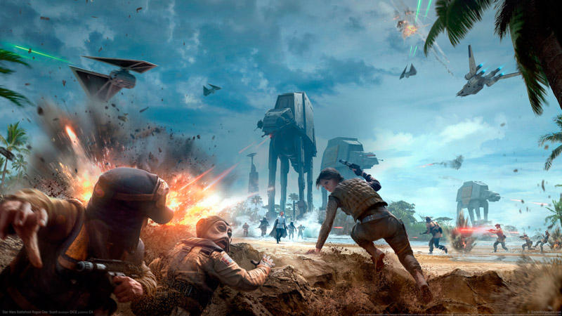 Star Wars Battlefront Rogue One Scarif