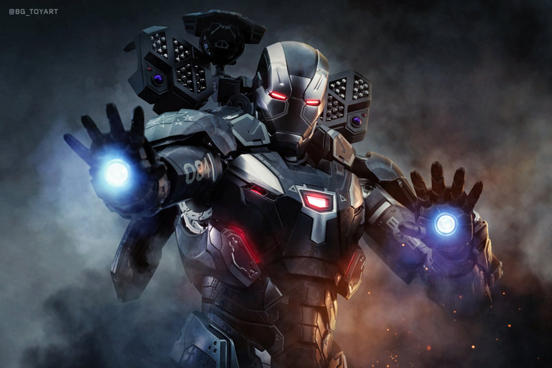 War Machine Iron Man Marvel Superheroes Wallpaper